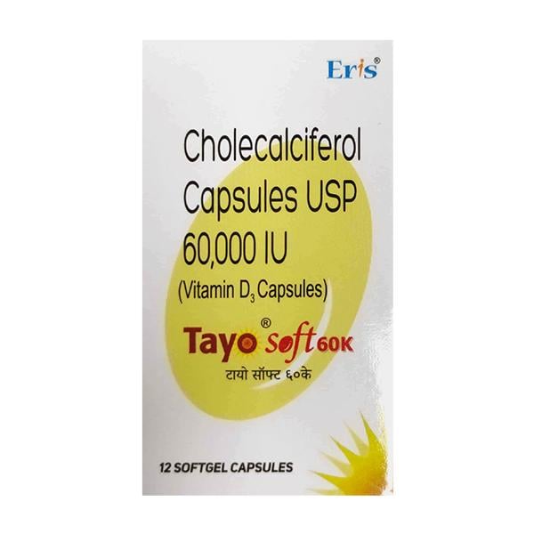 TAYO SOFT 60k Softgel Capsule 12's
