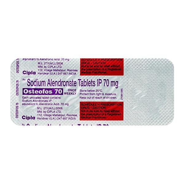 Osteofos 70mg Tablet 4'S