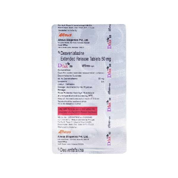 D FAX 50 Tablet 15's