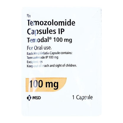 Temodal 100mg Capsule 5'S