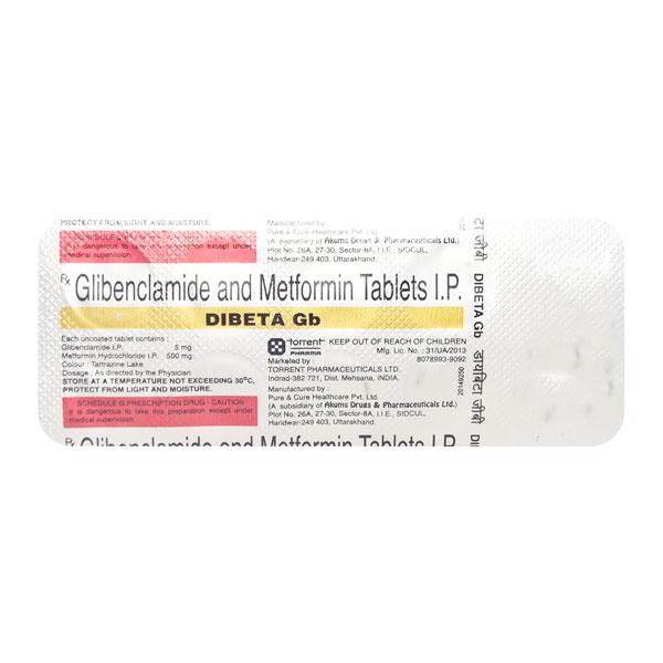 Dibeta GB Tablet 10'S