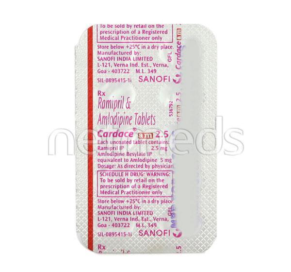 Cardace AM 2.5 Tablet 10'S
