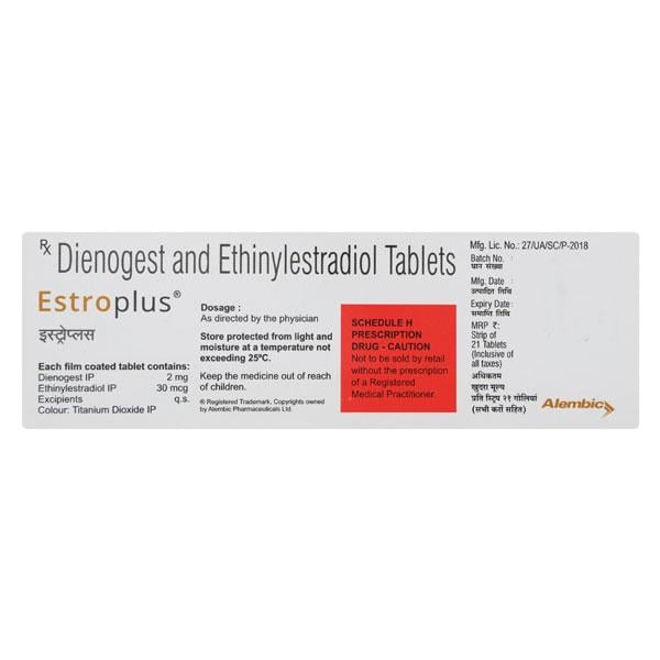 ESTRO PLUS Tablet 21's