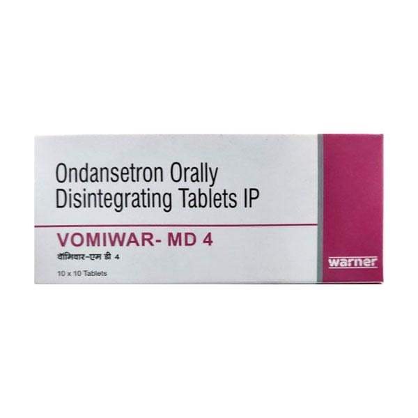 VOMIWAR MD 4 Orally Disintegrating Tablet 10's