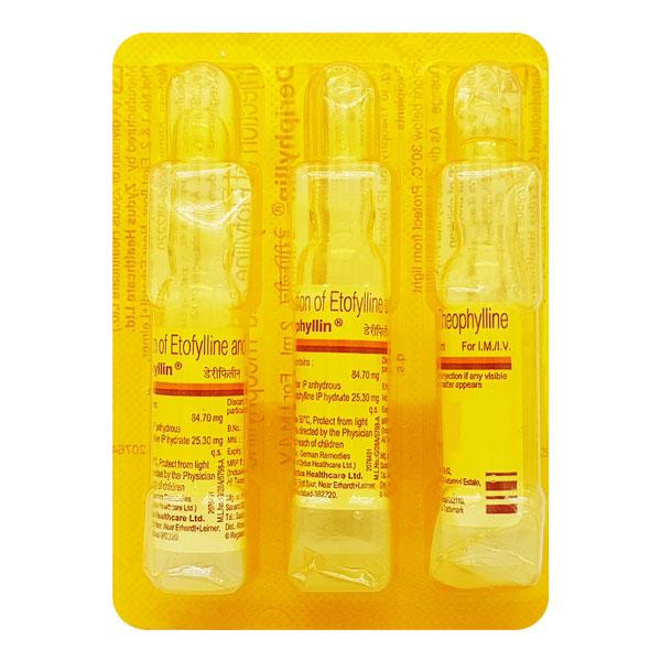 Deriphyllin Injection 2ml