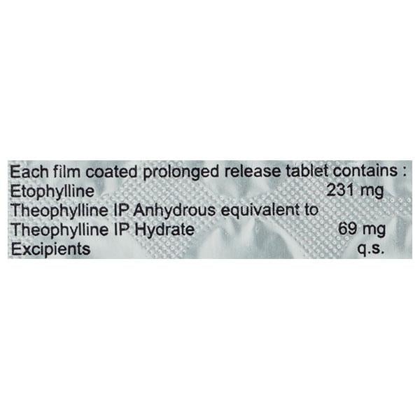 Deriphyllin Retard 300mg Tablet 30'S