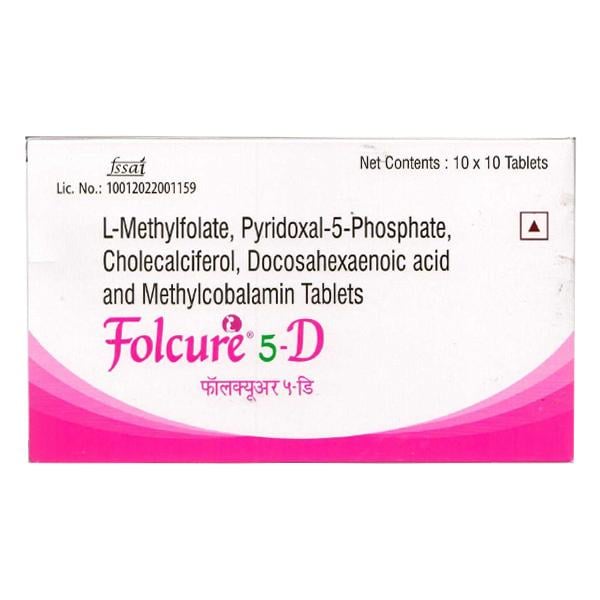 FOLCURE 5D Tablet 10's