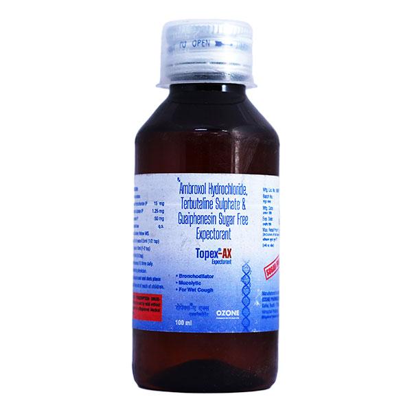 Topex AX Sugar Free Expectorant 100ml