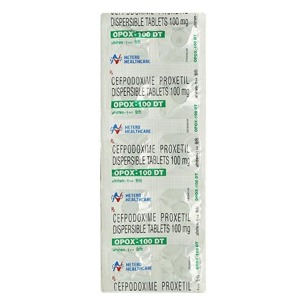 Opox DT 100mg Tablet 10'S