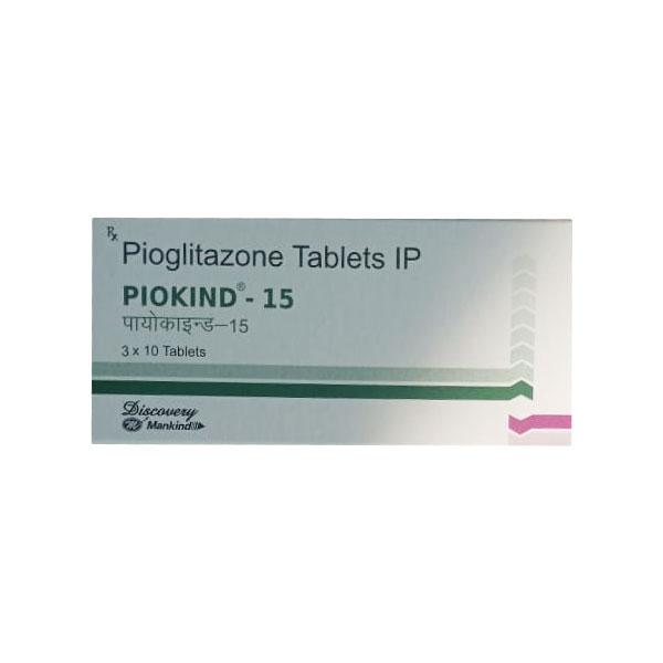 Piokind 15mg Tablet 10'S
