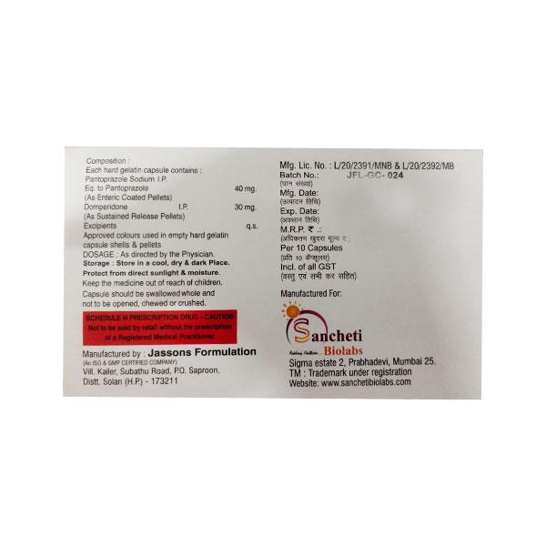 ACIDEZ DSR Capsule 10's