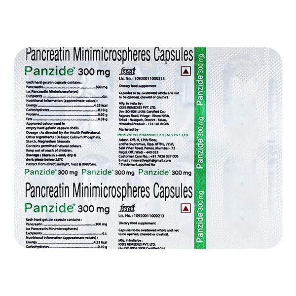 PANZIDE 300mg Capsule 10's