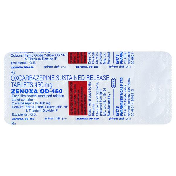 Zenoxa OD 450mg Tablet 10'S