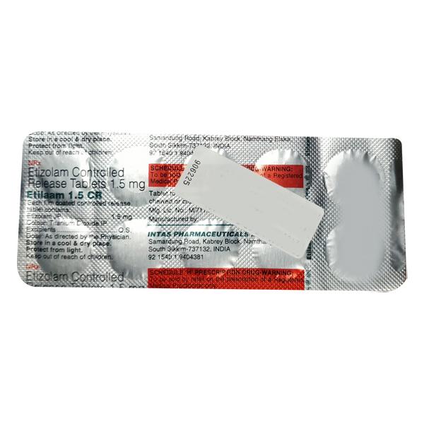 ETILAAM 1.5 CR Tablet 10's