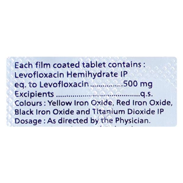 LEVOLET 500mg Tablet 10's