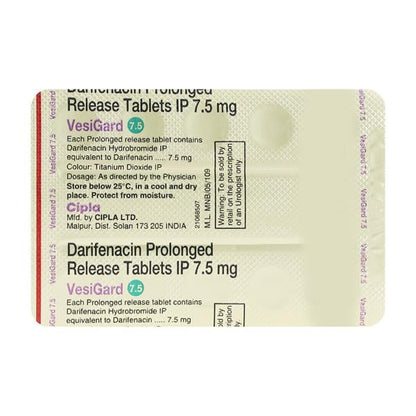Vesigard 7.5mg Tablet 10'S