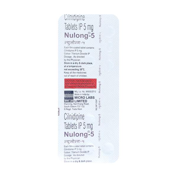 Nulong 5mg Tablet 10'S