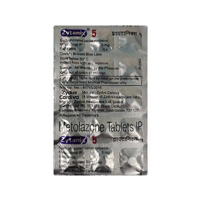 ZYTANIX 5 Tablet 15's
