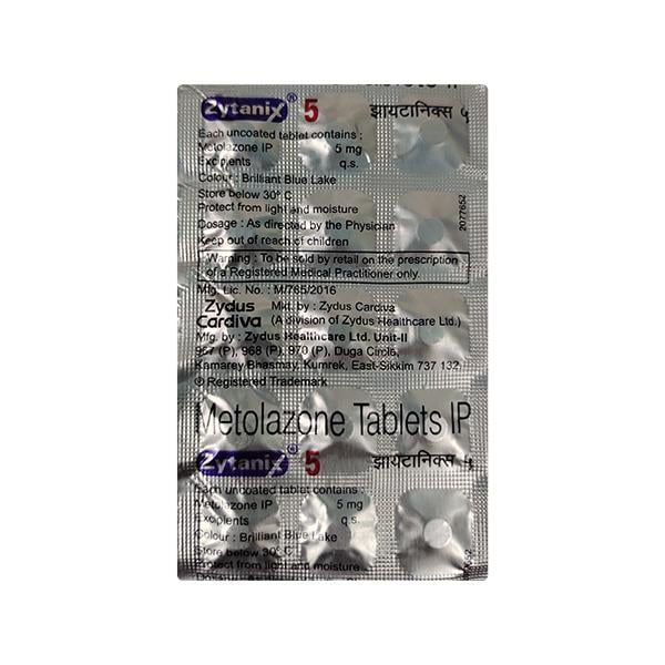 ZYTANIX 5 Tablet 15's