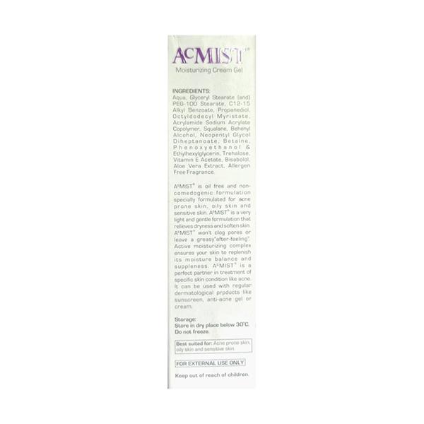 ACMIST MOISTURIZING CREAM Gel 100g