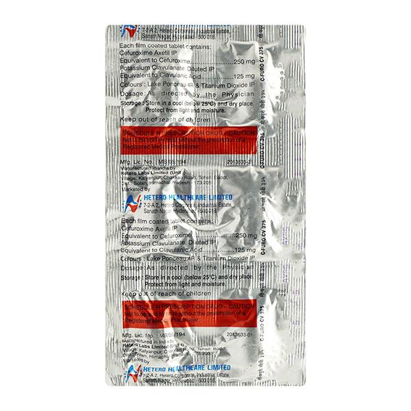 Stafcure CV 250mg Tablet 10'S