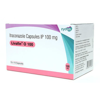 LIVAFIN O 100 Capsule 10's
