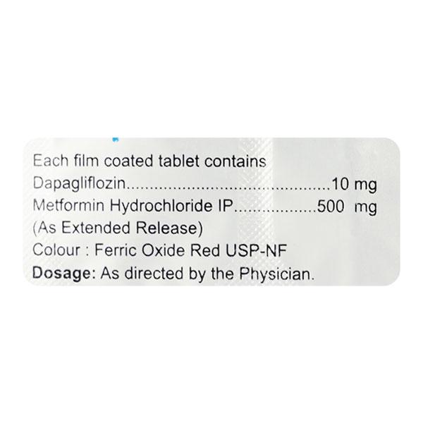 DAPACOSE M 10 Tablet 10's