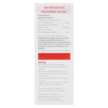 TOBAPREX Ophthalmic Solution 5ml