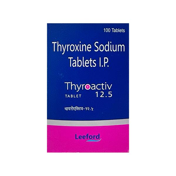 THYROACTIV 12.5 Tablet 100's
