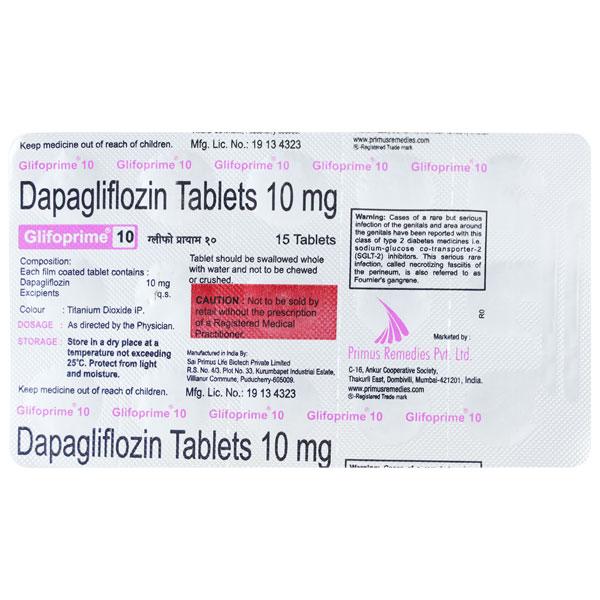 GLIFOPRIME 10 Tablet 10's