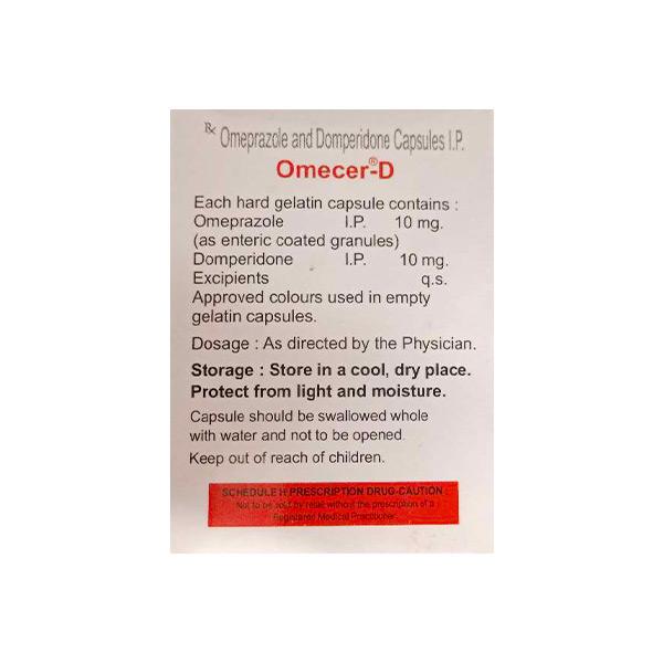 Omecer D Capsule 10'S