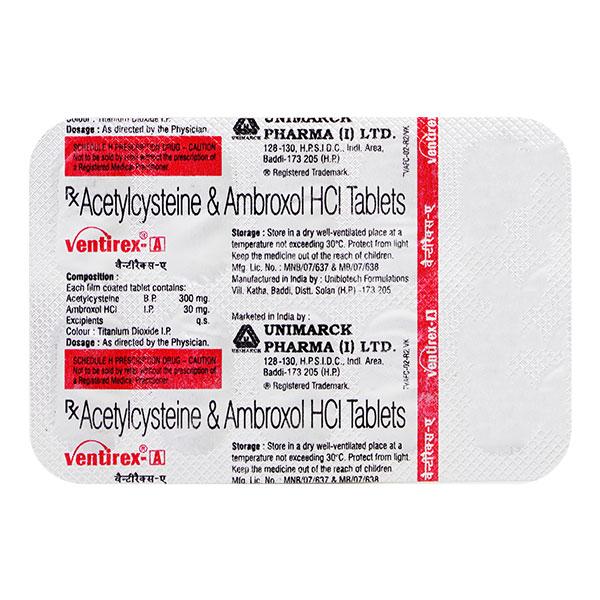 VENTIREX A Tablet 10's