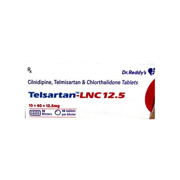TELSARTAN LNC 12.5 Tablet 10's