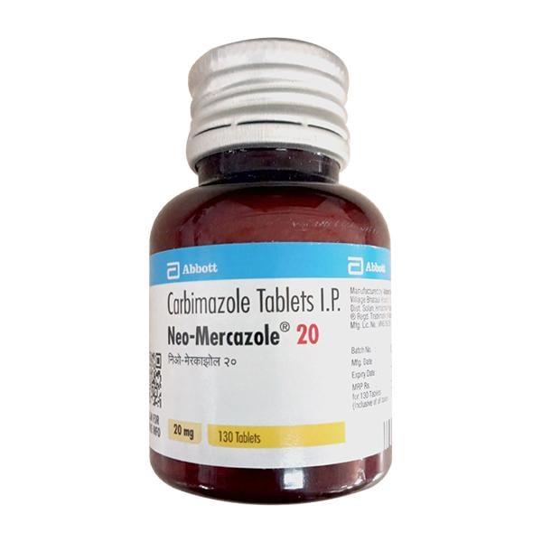 NEO MERCAZOLE 20 Tablet 130's