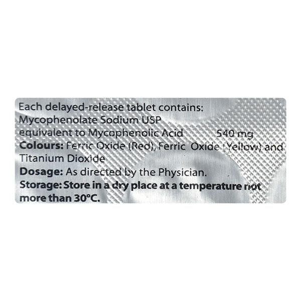 Mycept S 540mg Tablet 10'S