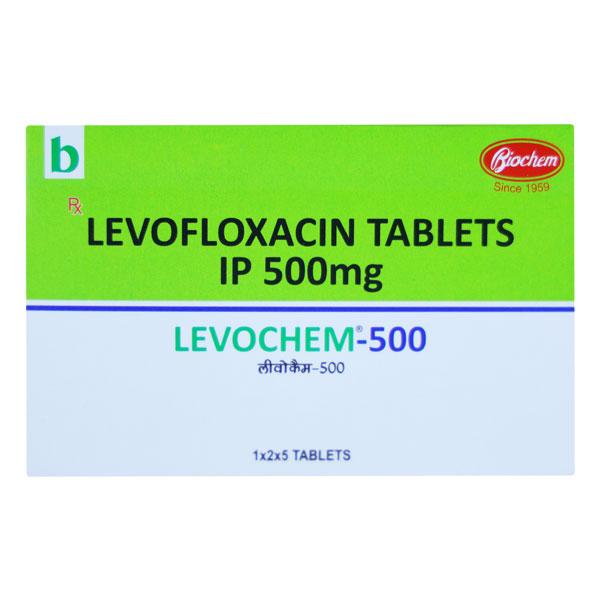 LEVOCHEM 500 Tablet 5's