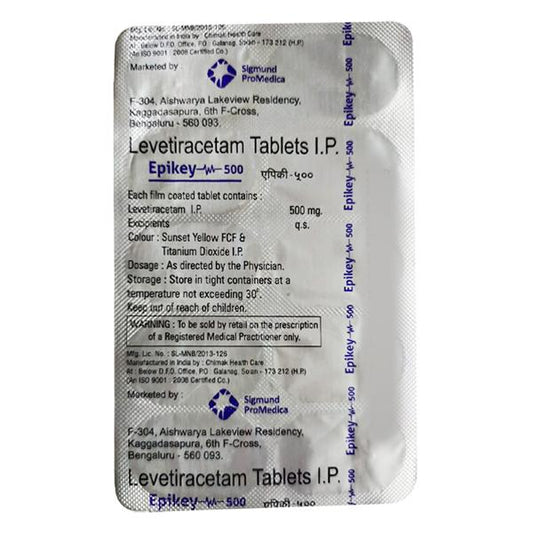 EPIKEY 500mg Tablet 10's