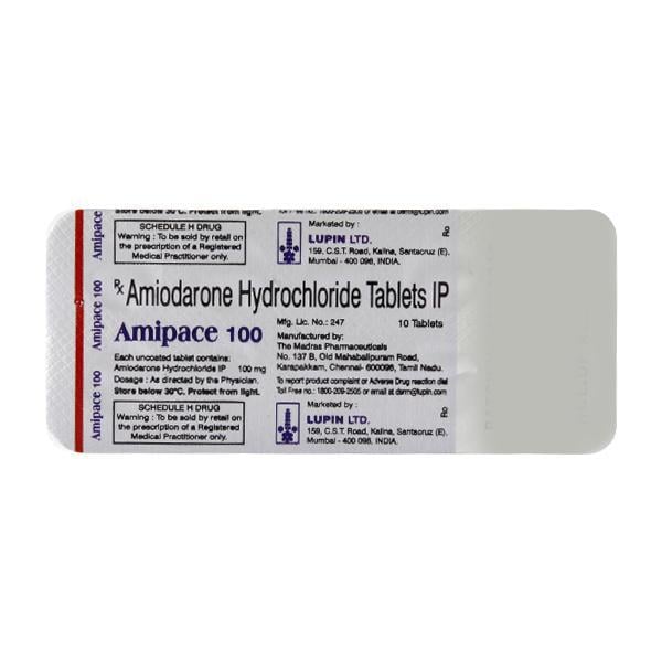 Amipace 100mg Tablet 10'S