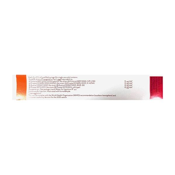 INFLUVAC TETRA 2025 Prefilled Syringe(Pfs) 0.5ml