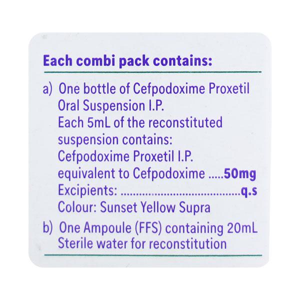 Pecef 50mg Suspension 30ml