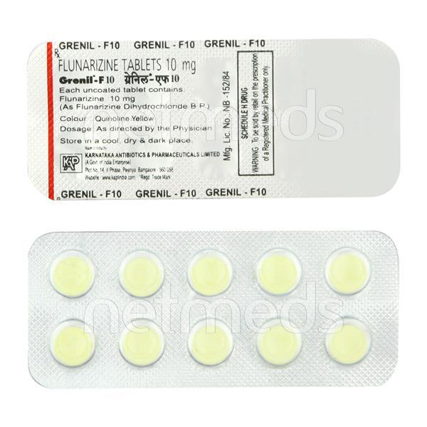 Grenil F 10mg Tablet 10'S