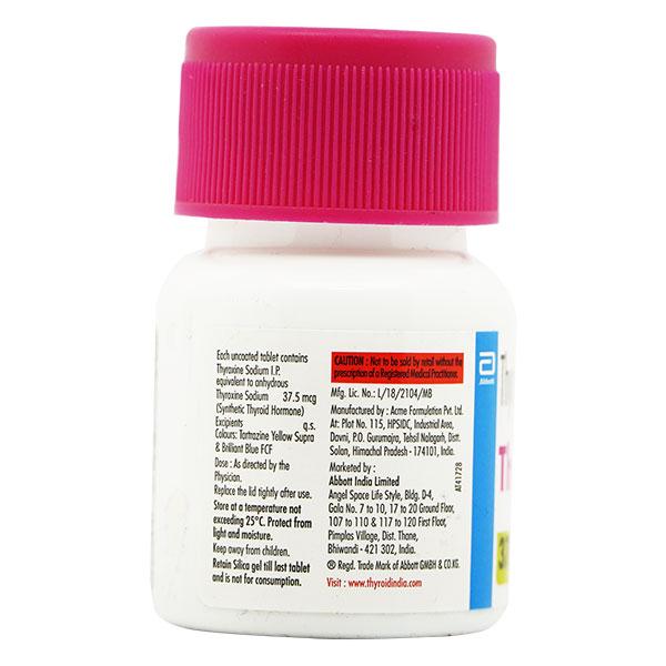 THYRONORM 37.5mcg Tablet 120's