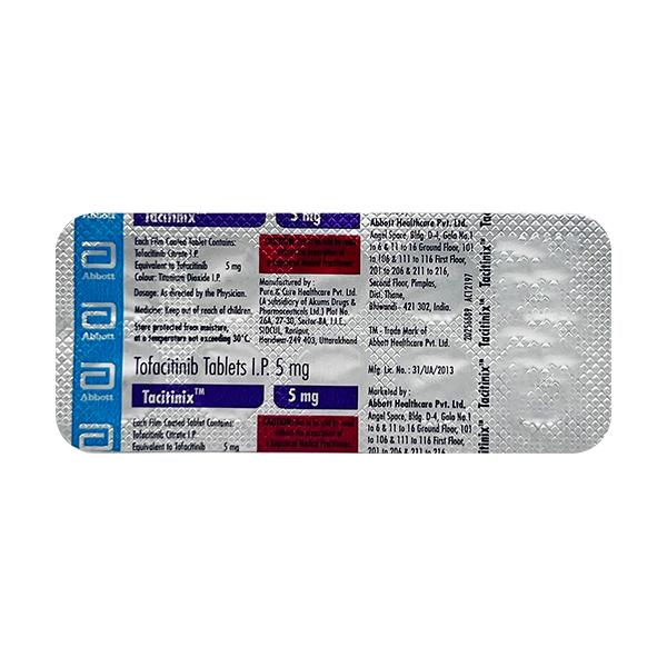 TACITINIX 5mg Tablet 10's