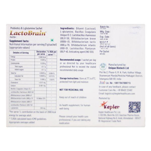 LACTOBRAIN Sachet 1's