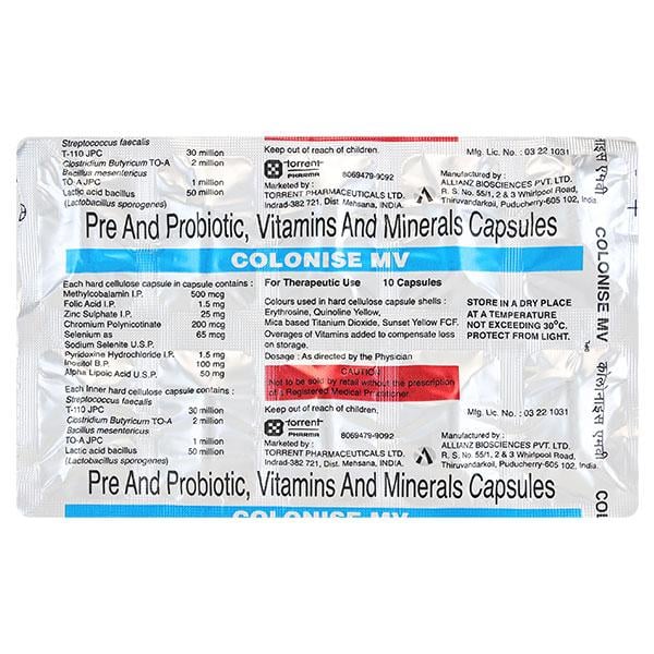 Colonise MV Capsule 10'S