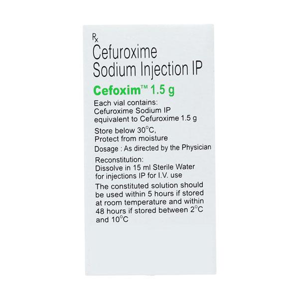 Cefoxim 1.5gm Injection 1's