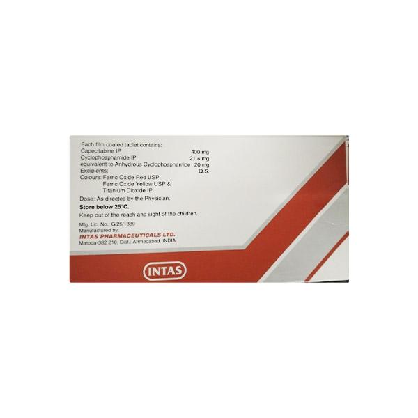 COMCAPSY 400/20 Tablet 7's