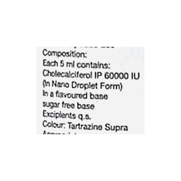 DEKSEL NANO SUGAR FREE 60000 IU Syrup 5ml