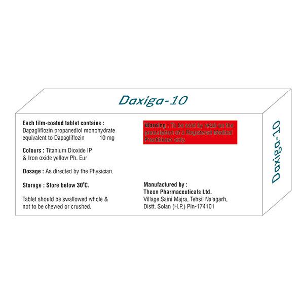 DAXIGA 10 Tablet 10's