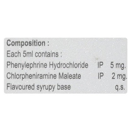 ACTIVE COLD Mixed fruit flavour Syrup 60ml